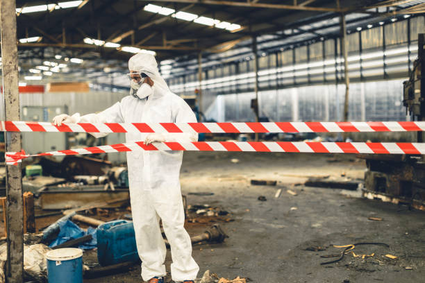 Professional Infectious Disease Decontamination technician working in Oak Grove, MN